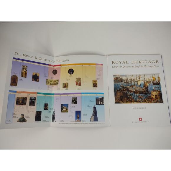 Royal Heritage: Kings and Queens English Heritage Sites Horsler Souvenir Bk 2002 - Picture 4 of 6